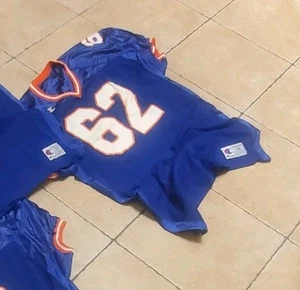 Vintage Champion Football Jersey Size 56 Blue Number 62 - Picture 1 of 2