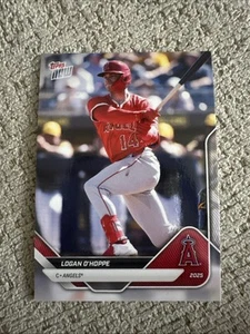 Logan O’Hoppe 2025 Topps Now Road to Opening Day Los Angeles Angels #OD-115 - Picture 1 of 3
