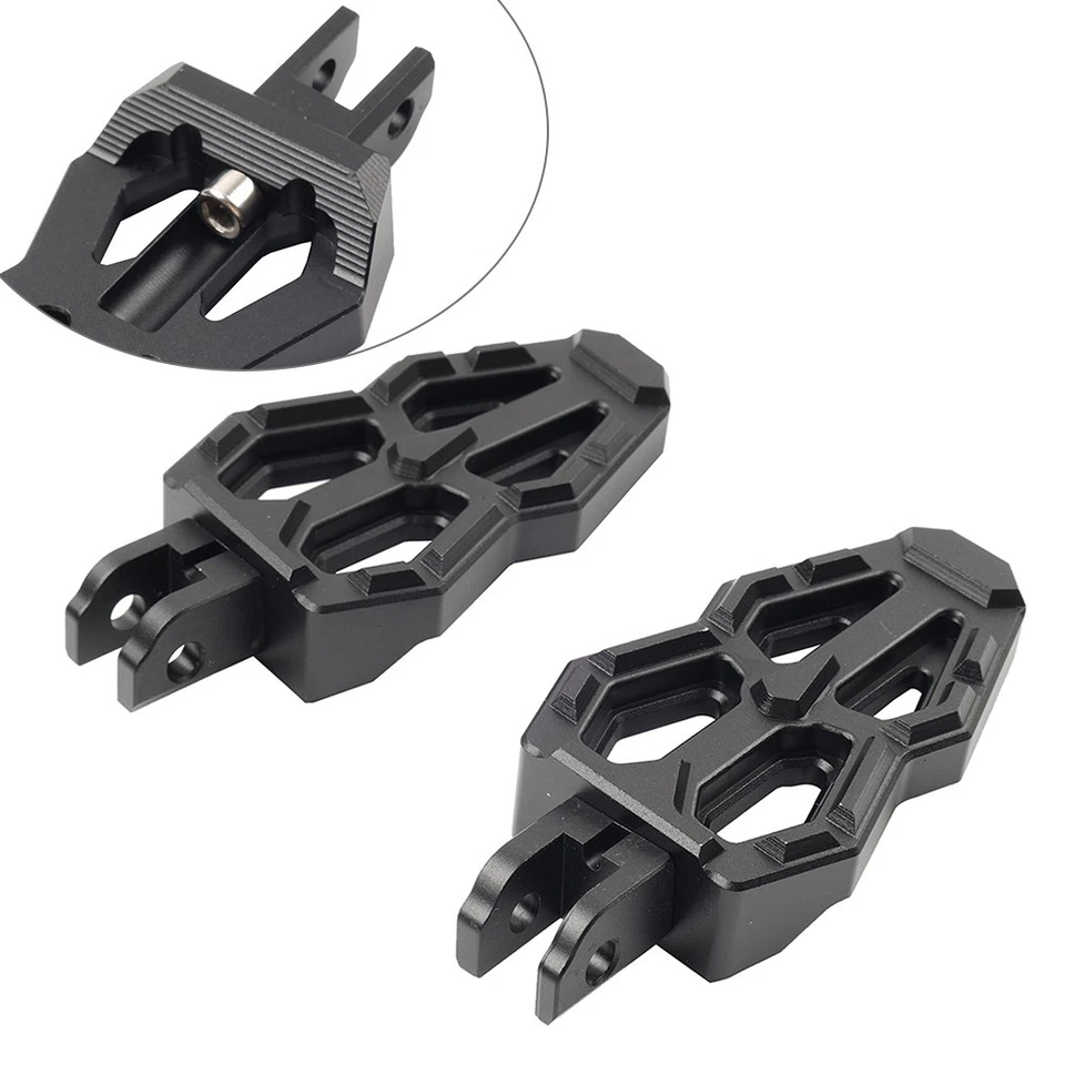 Front Foot Redal Rests Footpegs For QJ Motor350 BLK For Benelli TNT 600 300 302S - Image 1 of 4