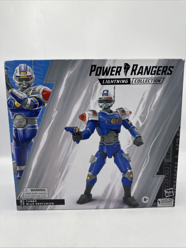 Power Rangers Lightning Collection Turbo Blue Senturion 6,6 pulgadas escala 6 pulgadas Foto 1 de 4