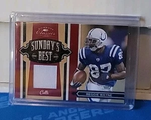 2009 Donruss Classics Sunday's Best Jerseys /288 Reggie Wayne #33 - Picture 1 of 2