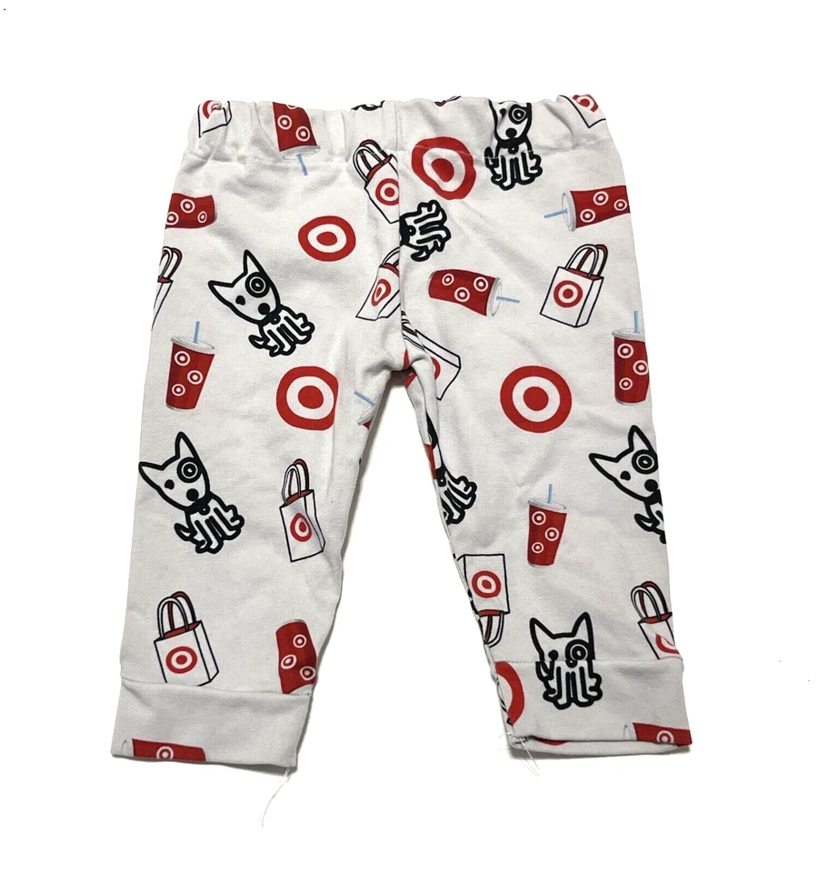 TARGET Bullseye Bolso Tienda Perro Infantil 3-6 Meses Niños Niñas Pullup Pijama Pantalones Foto 1 de 4