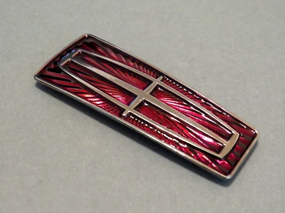 Nuevo 1998-1999-2000-2001-2002 Lincoln Town Car capó emblema-metal Foto 1 de 4