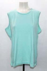BLAIR Essential Knit Tank Top, Size L, Beach Glass, NEW!! - Picture 1 of 3