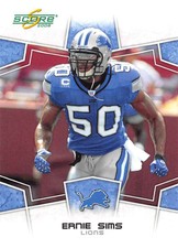 2008 Score Football Pick Your Card Complete Your Set