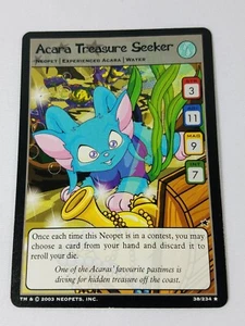 Acara Treasure Seeker 38/234 Neopets TCG 2003 NM - Picture 1 of 2