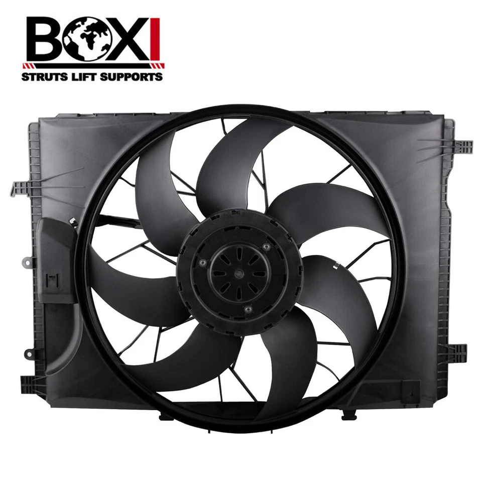 Engine Cooling Fan Assembly For 2010-2014 2016 Mercedes-Benz E350 3.5L 3.0L - Image 1 of 4