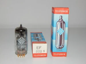 Tube EF800 TELEFUNKEN Gold Pin - Germany - NOS - Picture 1 of 7