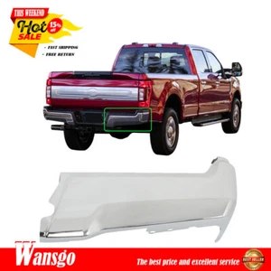 Rear Bumper Chrome RH W/o Sensor Hole For Ford F-250 F-350 2017-2022 Super Duty - Picture 1 of 10