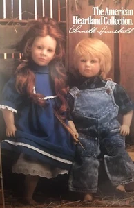 Muñeca Mattel The American Heartland coleccionable Annette Himstedt ¡Póster original 1989! - Imagen 1 de 4