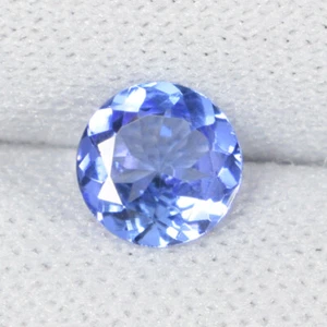 0,57Cts Bellissimo Lustro AA Tanzanite Naturale 5,5mm Taglio Rotondo...!!!! - Foto 1 di 2