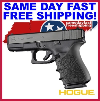 Hogue HANDALL Beavertail Grip Sleeve GLOCK 19 23 32 38 Gen 1,2,5, FREE SHIPPING!