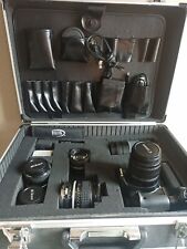 Canon EOS Rebel T2i with HARDCASE and Nikon Primes (Film-maker ready)