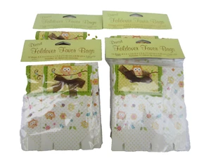 Favor Bags 2-12er Pack gestanzt Klapptasche mit Band Eule Thema 4,5 x 3,5 x 1,5 - Bild 1 von 3
