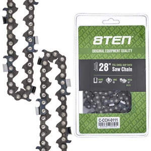Full Chisel Skip Tooth Chainsaw Chain 28 Inch .050 3/8 93DL for Echo Husqvarna - Picture 1 of 4