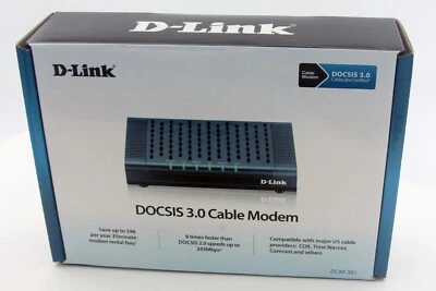 D-Link DOCSIS 3.0 Cable Modem DCM-301 Cox Comcast Xfinity - Image 1 of 4