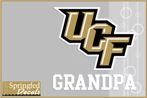 UCF Knights UCF GRANDPA Vinyl Aufkleber Central Florida Knights Aufkleber - Bild 1 von 1