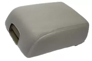 Fits 04-08 Ford F-150 Gray Automotive Fabric Console Lid Armrest Cover Protector - Bild 1 von 2