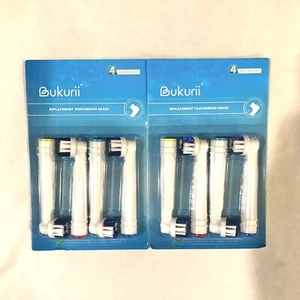 8 Pcs Replacement Electric Brush Toothbrush Heads Fit For Oral B Braun Models - Picture 1 of 8