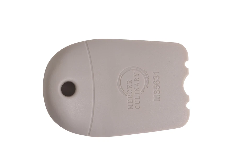 Mercer Culinary Silicone Plating Wedge - 5-15 mm Round Notch - Image 1 of 1