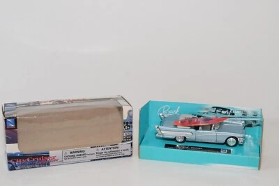 A60 1:43 NEWRAY NEW RAY BUICK CENTURY TAVOLA DA SURF BLU METALLIZZATO NUOVA C... - Immagine 1 di 4