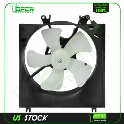 Radiator Cooling Fan Assembly For 1997 1998 1999 2000-2002 Mitsubishi Mirage Foto 1 de 4
