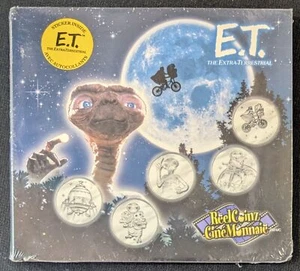 E.T. The Extraterrestrial Reel Coinz Collection Cine Monnaie 5 monedas de Can Mint - Imagen 1 de 2