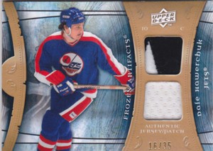 09-10 Frozen Artifacts Dale Hawerchuk /35 Jersey Patch Winnipeg Jets 2009