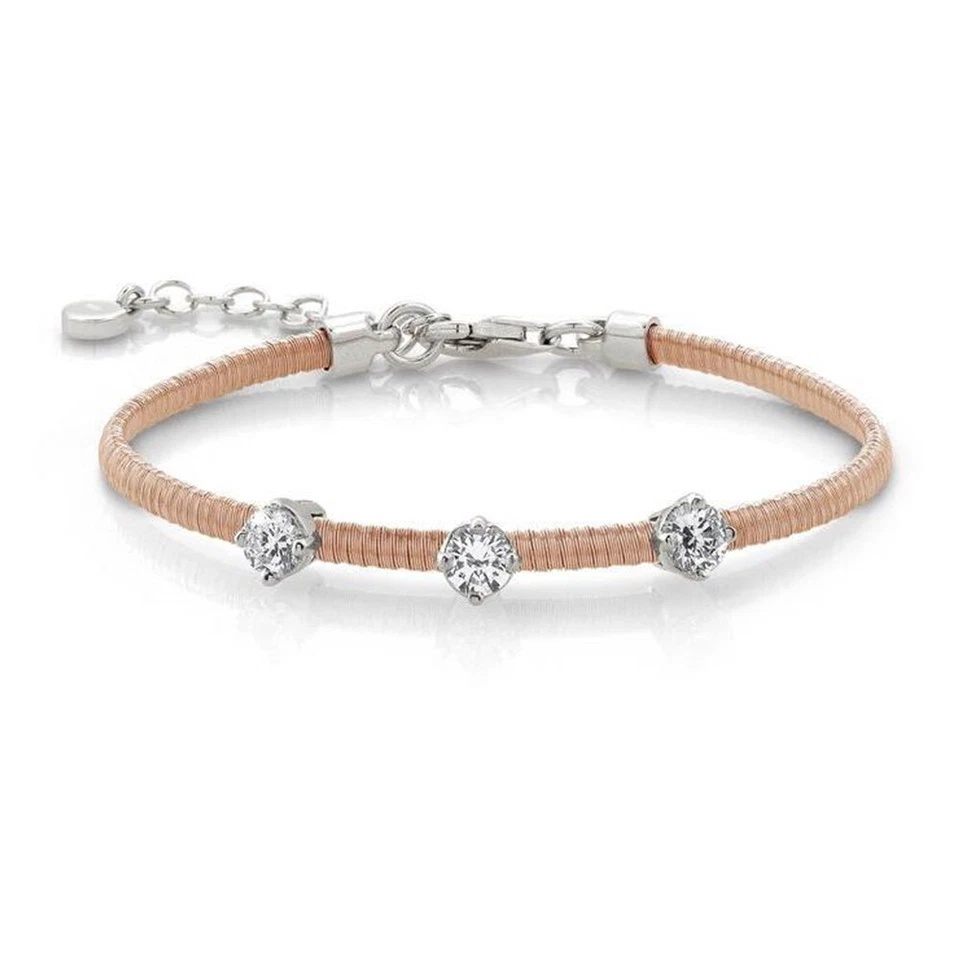 Bracciale Donna NOMINATION FLAIR 144830/002 Argento 925% Rosè Swarovski - Immagine 1 di 1