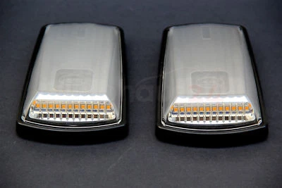 MERCEDES BENZ G КЛАССА W463 СВЕТОДИОДНЫЕ ПОВОРОТНИКИ ЛАМПЫ MANSORY СТИЛЬ ПРОЗРАЧНЫЙ OEM - Изображение 1 из 4