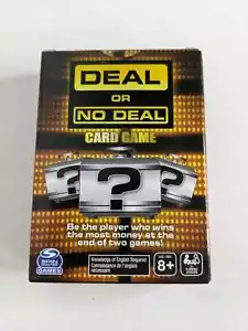 Deal or No Deal, Card Game, One Deck, Spin Master Games, Ages 8+ - Picture 1 of 7