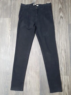 Rainbow M Skinny Fit Black Tapered Leg  Stretchy Denim Jeans - Image 1 of 4