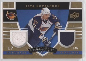 2008-09 Upper Deck Trilogy Honorary Swatches Ilya Kovalchuk #HS-IK