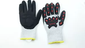 Armor Guys 02-040 Basetek Cut Glove Medium ANSI A4 Black Floam Ntrl Palm Coat - Picture 1 of 4