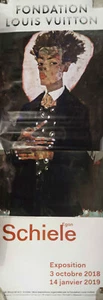EXHIBITION EGON SCHIELE 2018 French Vertical 2SH Original Vintage Poster Rolled - Picture 1 of 10