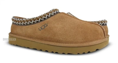 UGG Tasman Chestnut Suede Fur Slippers Womens Size 6 -NIB- - Image 1 of 4