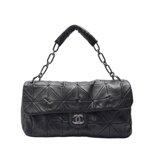 Chanel Black Lambskin Classic Grand Sac Women's Shoulder Bag A39657 Y02419 94305 - Picture 1 of 9