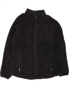 L.L.BEAN Mens Fleece Jacket UK 42 XL Black Polyester BL05 - Picture 1 of 4