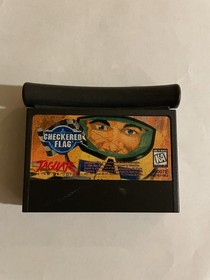 Atari Jaguar Checkered Flag Cartridge Tested Works