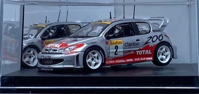 1/43 Vitesse SKM186 PEUGEOT 206WRC 2001 Montecarlo #2 Auriol & Giraudet L/E - Immagine 1 di 4