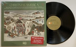 Christmas America LP EX Capitol Bing Crosby Nat King Cole Merle Haggard +++ - Picture 1 of 3