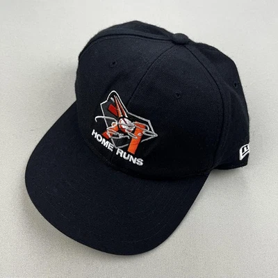 Vintage San Francisco Giants Hat Snapback Black New Era Barry Bonds 71 Home Runs - Image 1 of 4