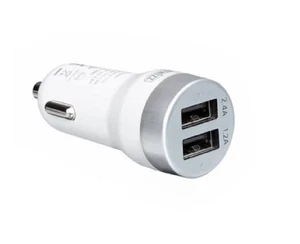 Chargeur de Voiture Double Port USB 2,4A+1,2A pour Smartphones et/ou Tablettes - Picture 1 of 4