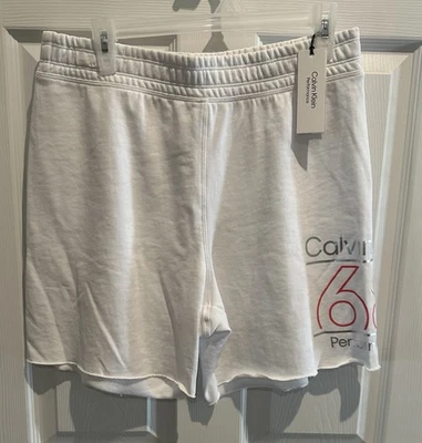 Pantalones cortos blancos de tiro alto Calvin Klein Performance para mujer talla M nuevos Foto 1 de 4