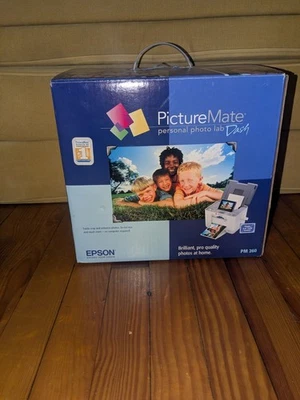 EPSON PictureMate PM260 Personal Photo Lab Dash Printer Digital Portable InkJet - Image 1 of 4