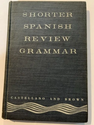 VTG Shorter Spanish Review Grammar HB 1949 - Image 1 of 4