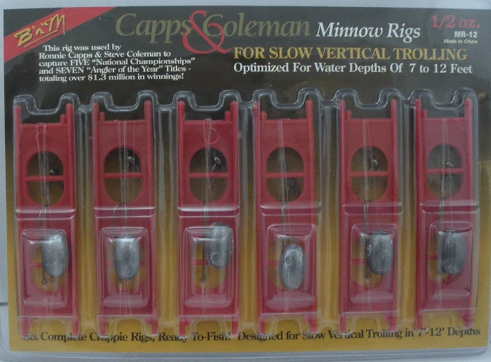 BNM Capps and Coleman Minnow Rig 0.5 Oz MR12