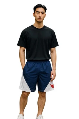 Pantalones cortos Nike Dri-Fit etiquetados L fit es mediano (W28-32)/cordón/bolsillos laterales con abertura Foto 1 de 4