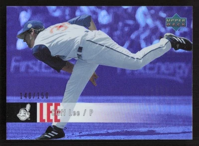 Tarjeta Upper Deck Special 2006 F/X Cliff Lee púrpura #/150 #142 Foto 1 de 2