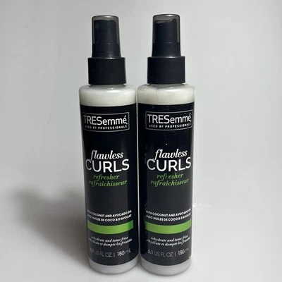 TRESEMME FLAWLESS CURLS REFRESHER 6.1 FL OZ 180ML COCONUT AVOCADO OIL PACK OF 2 - Image 1 of 4